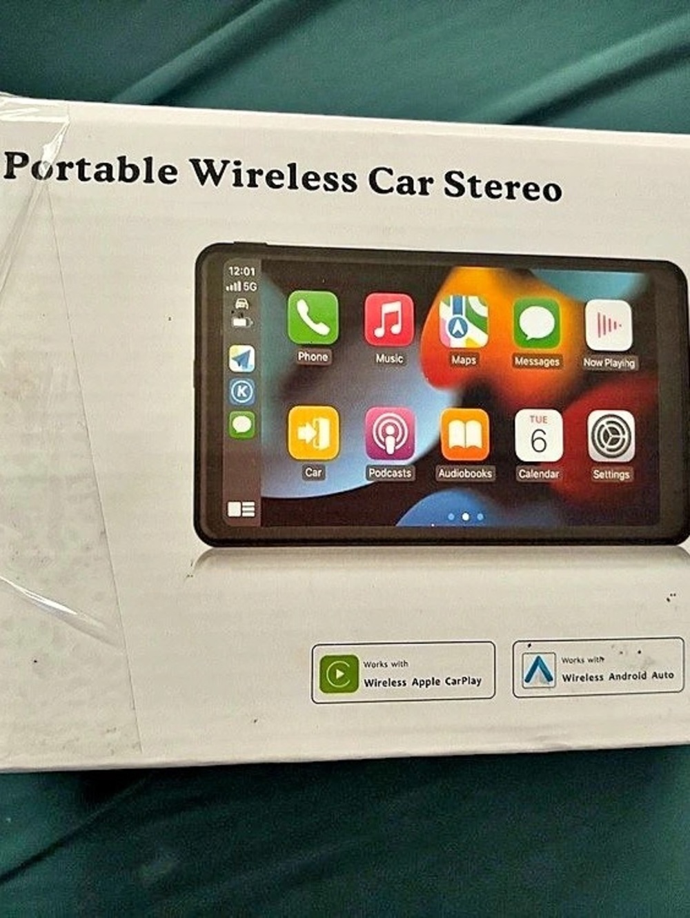 Portable Wireless Car Stereo Receiver NWT